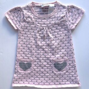 Blueberi Boulevard pink and gray dress size 6
